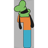 Cartoon letters-CL 187